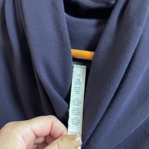 Lululemon Purple Asymmetrical Zip Jacket - Picture 5 of 5